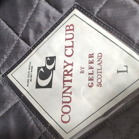 Country Club By Gelfer Scotland Newsboy Golf Hat 100% Wool St. Andrews Golf Club - Picture 5 of 7